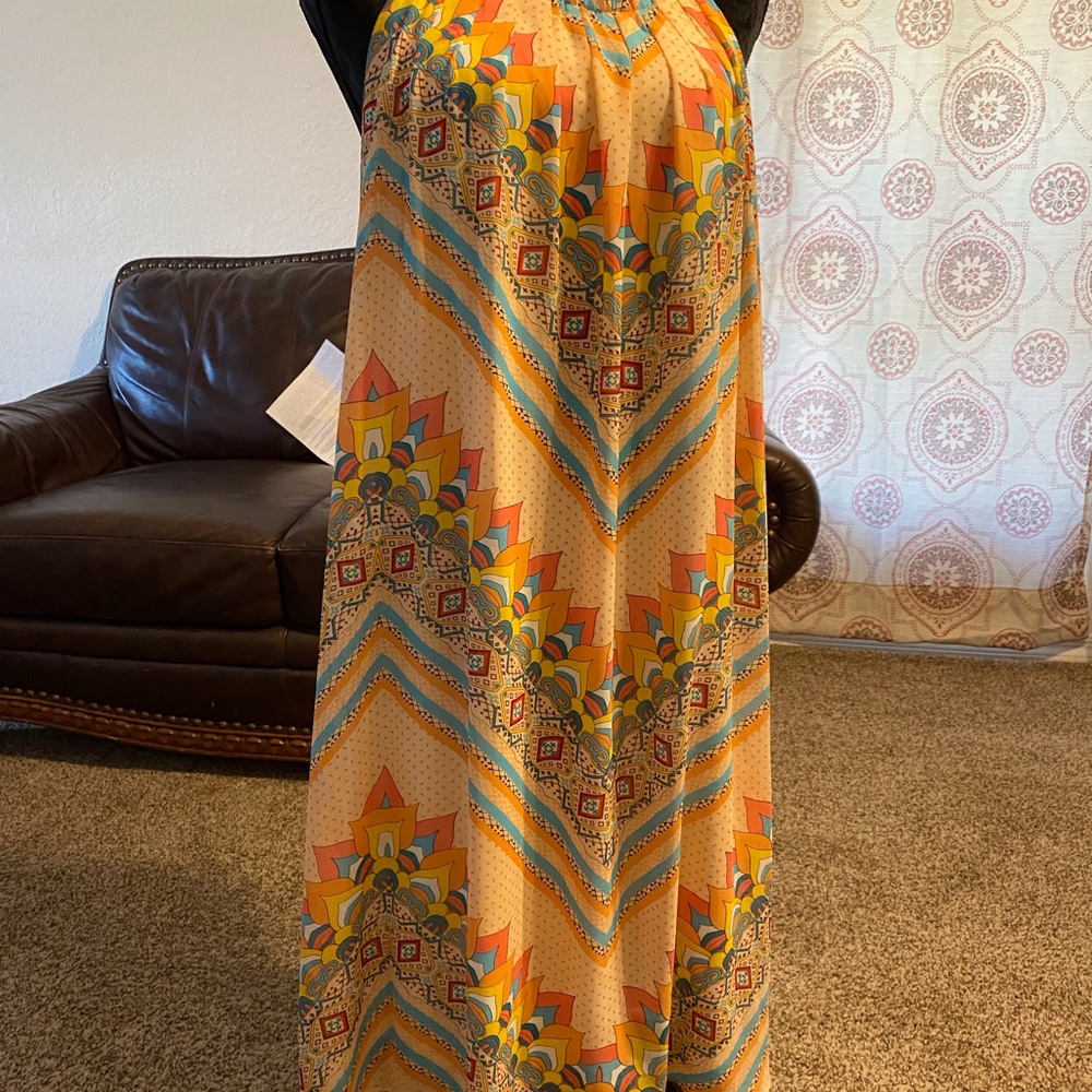 Sun dress multi color